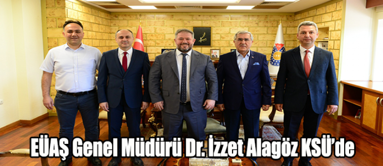 EÜAŞ Genel Müdürü Dr. İzzet Alagöz KSÜ’de