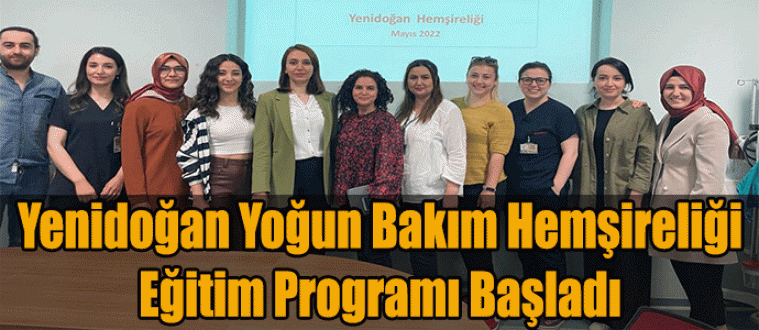KSÜ SUAH Yenidoğan Yoğun Bakım Hemşireliği Sertifikalı Eğitim Programı Başladı