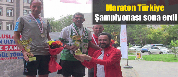 Uluslararası Ultra Maraton Türkiye Şampiyonası tamamlandı.