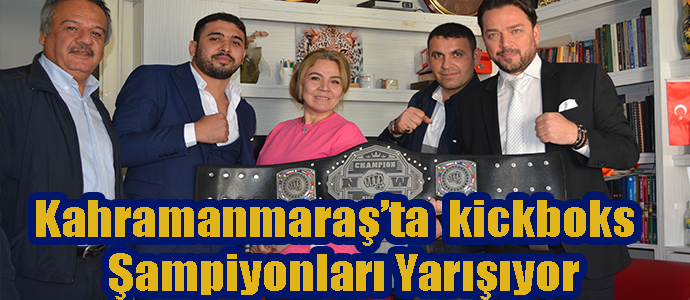 Kahramanmaraş’ta  kickboks  Şampiyonları Yarışıyor